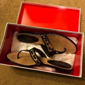 Coach sandals